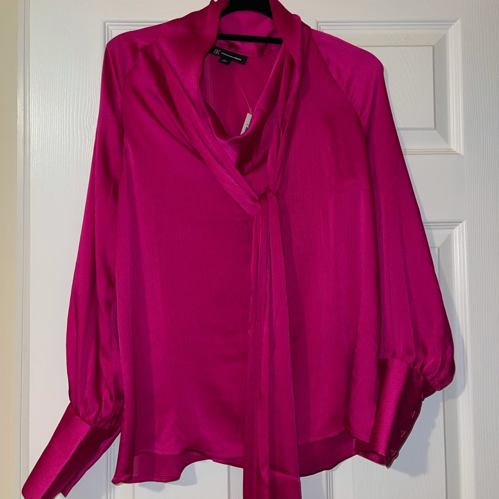I-N-C pink shirt